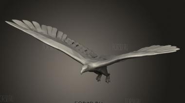 Орел 3d stl модель для ЧПУ