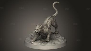 Самец Колдуна 3d stl модель для ЧПУ