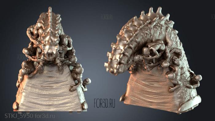 STKJ_5950 stl model for CNC