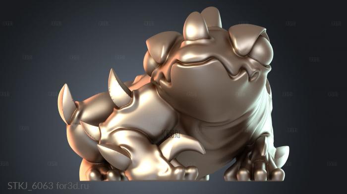 STKJ_6063 stl model for CNC
