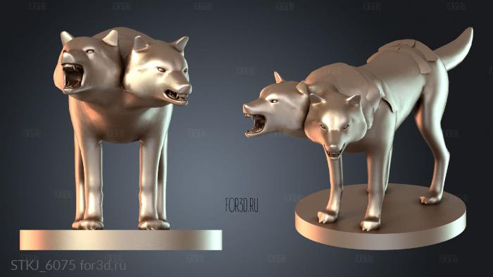 STKJ_6075 stl model for CNC