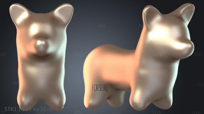 STKJ_6115 stl model for CNC