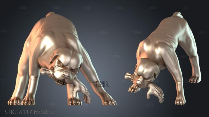 STKJ_6117 stl model for CNC