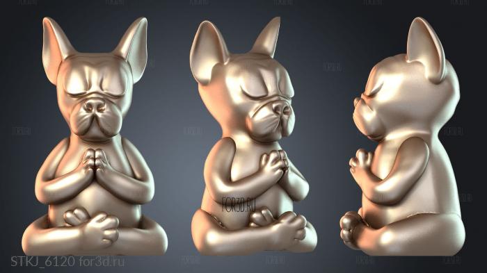 STKJ_6120 stl model for CNC