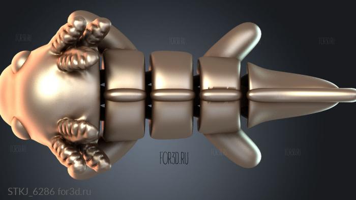 STKJ_6286 stl model for CNC