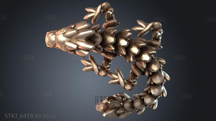 STKJ_6418 stl model for CNC