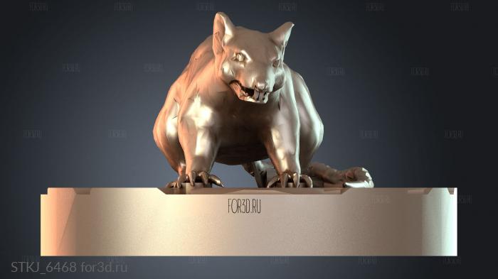 STKJ_6468 stl model for CNC