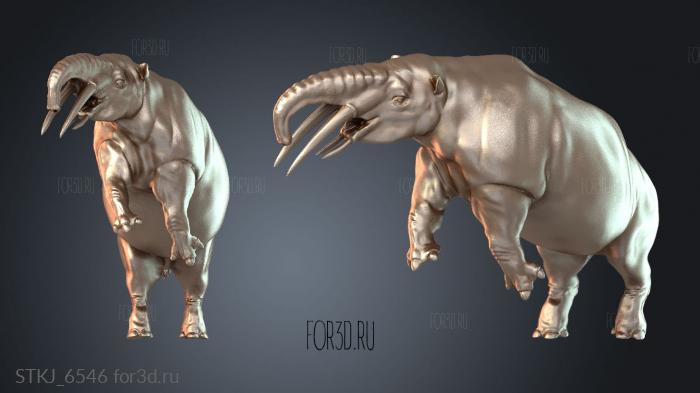 STKJ_6546 stl model for CNC