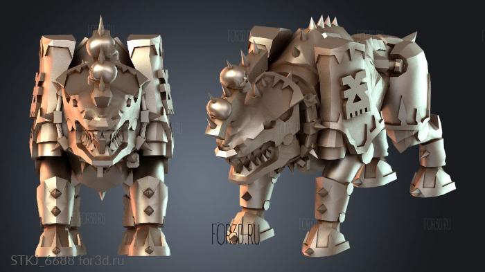 STKJ_6688 stl model for CNC