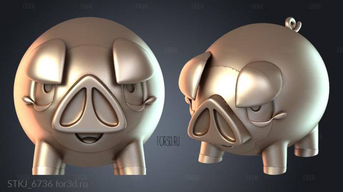 STKJ_6736 stl model for CNC