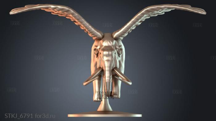 STKJ_6791 stl model for CNC