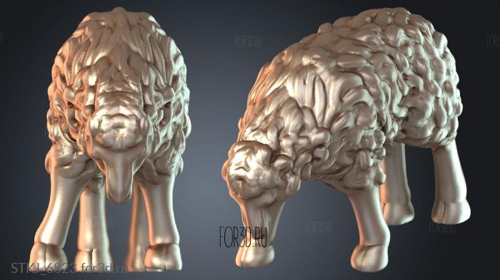 STKJ_6823 stl model for CNC