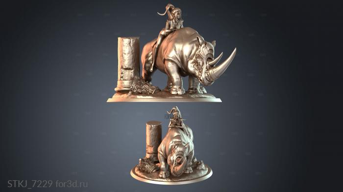 STKJ_7229 stl model for CNC