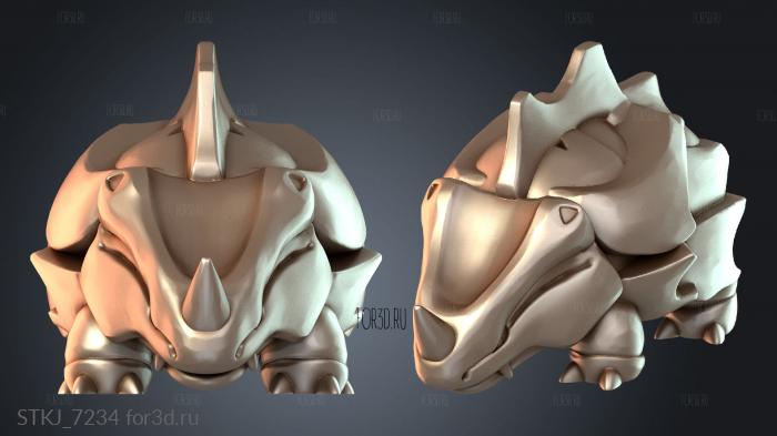 STKJ_7234 stl model for CNC