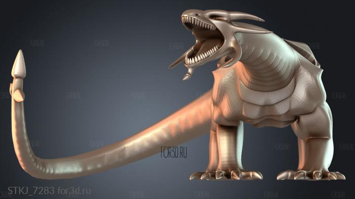 STKJ_7283 stl model for CNC