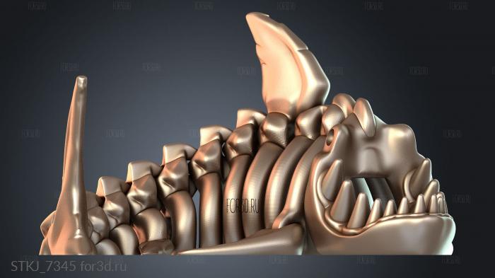 STKJ_7345 stl model for CNC