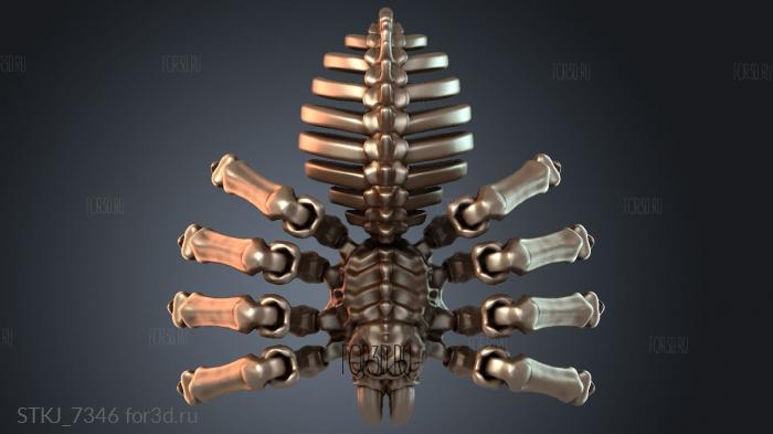 STKJ_7346 stl model for CNC