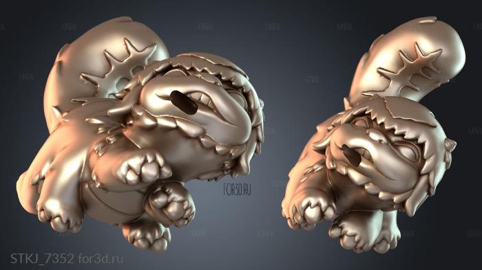 STKJ_7352 stl model for CNC