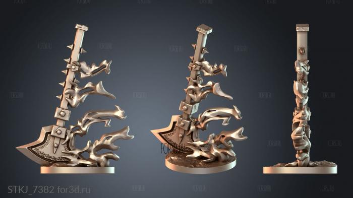 STKJ_7382 stl model for CNC
