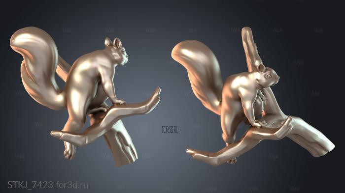 STKJ_7423 stl model for CNC
