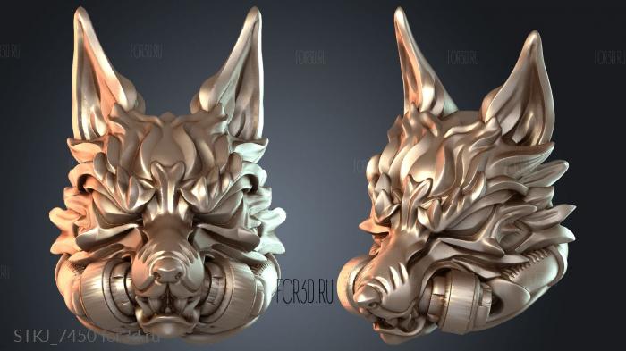STKJ_7450 stl model for CNC