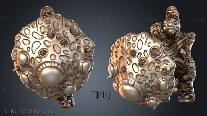 STKJ_7620 stl model for CNC