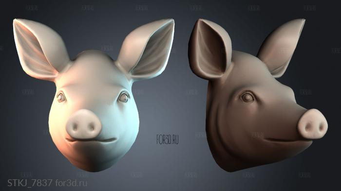 STKJ_7837 3d stl модель для ЧПУ