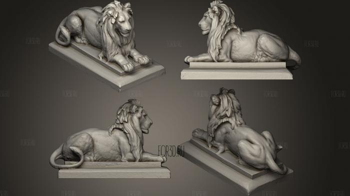 Чугунный лев от JJ Ducel в Palacio Vergara 3d stl модель для ЧПУ