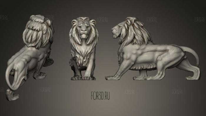 crouching lion great tors 3d stl модель для ЧПУ