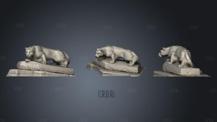 Nittany Lions Statue 3d stl модель для ЧПУ