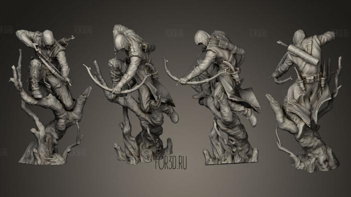 Assassins Creed Collectible stl model for CNC