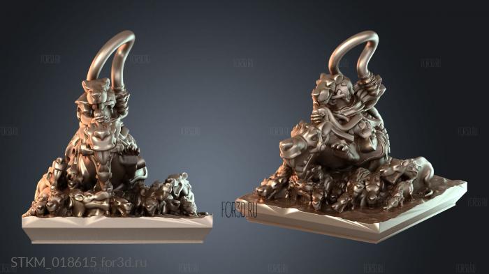 STKM_018615 stl model for CNC