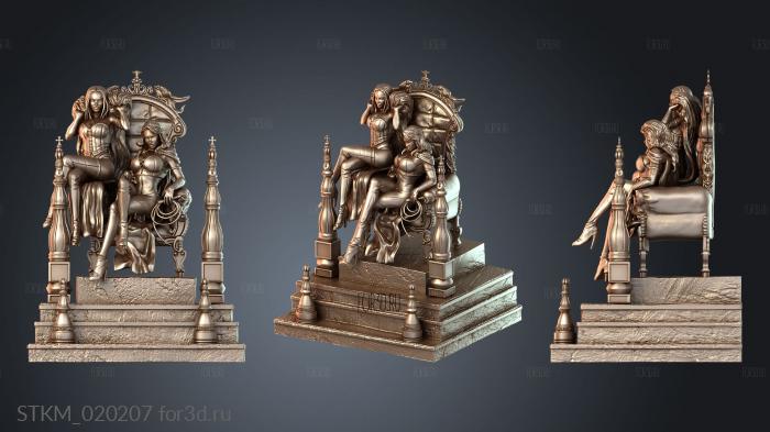 STKM_020207 stl model for CNC