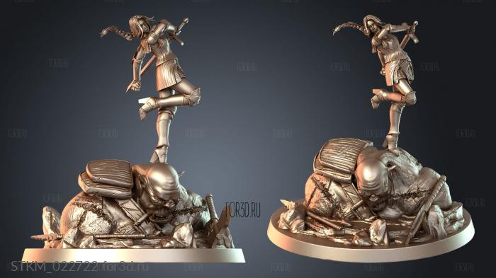 STKM_022722 stl model for CNC