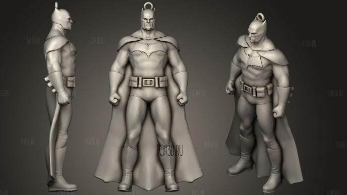 Batman Dawn of Justice stl model for CNC