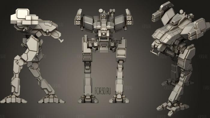 Mech Named After A Swarming Insect (3 M) stl model for CNC