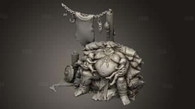 Мамочка-Людоедка 3d stl модель для ЧПУ