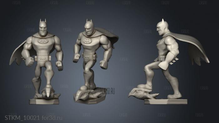 Batman stl model for CNC