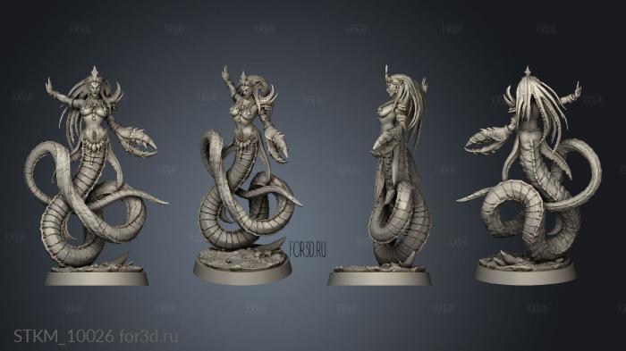 Pirates Curse the Dead Seas Troops Doom Mermaids mermaid stl model for CNC