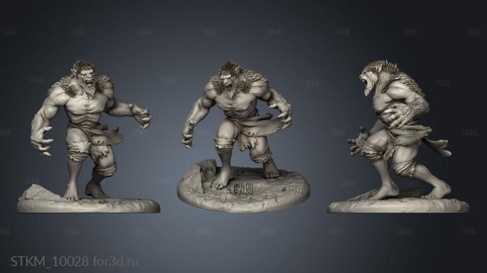 The Thanos Gigantes Coalition Yeti stl model for CNC