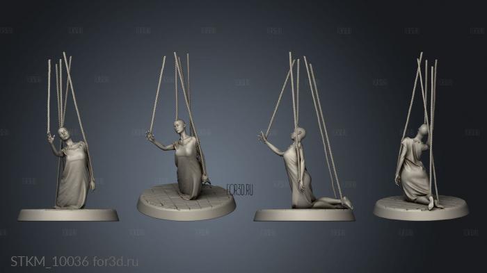 wisted Cae Jesters Twisted Jester Female stl model for CNC