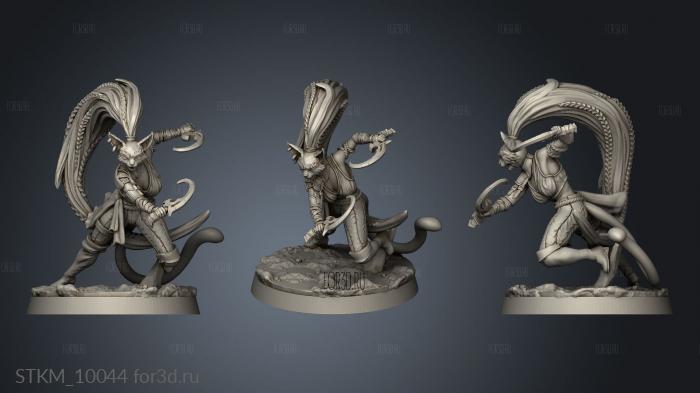 Pirates Curse the Dead Seas Troops Tabaxi Whirlwind stl model for CNC