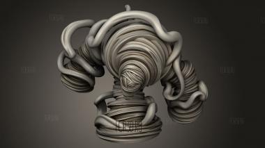 Элементаль Воздуха 3d stl модель для ЧПУ