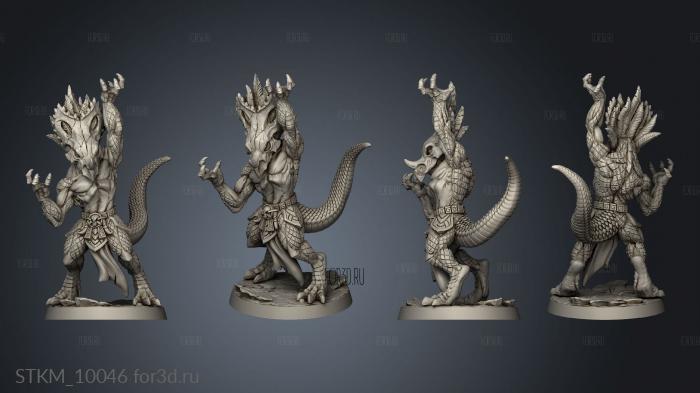 Goldman Lizard s Kantot Stormcaller stl model for CNC