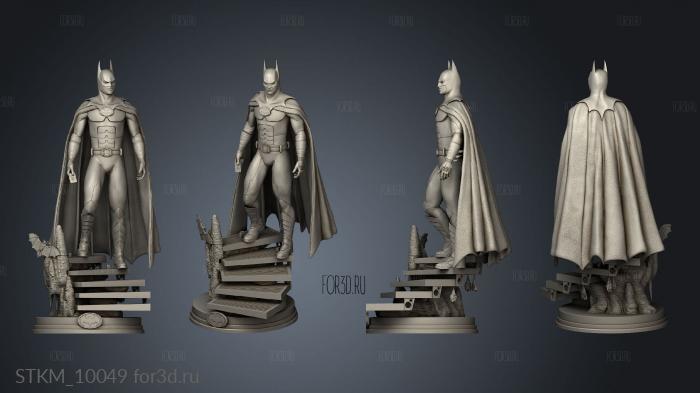 Keaton Batman stl model for CNC
