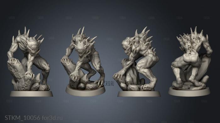 The Monsters thick Watcher Pupil stl model for CNC