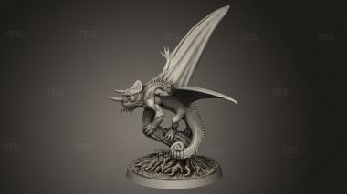 Птеро-Хамелеон 3d stl модель для ЧПУ