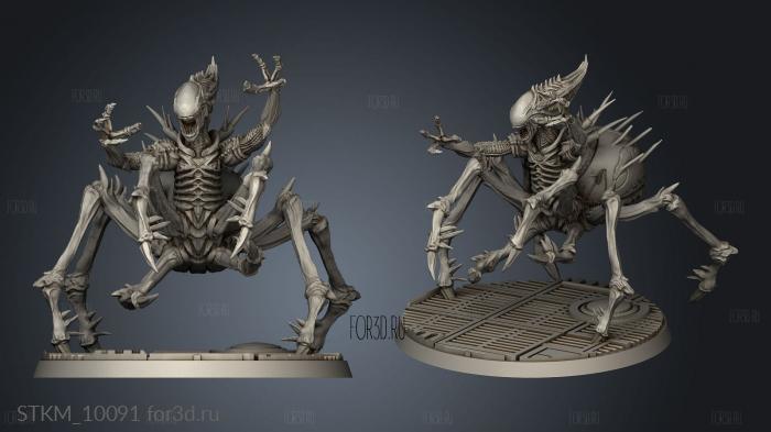 ALIEN WORST NIGHTMARE stl model for CNC