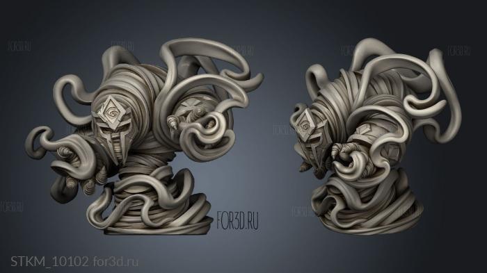 Air Elemental stl model for CNC