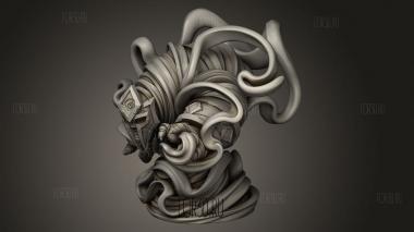 Элементаль Воздуха 3d stl модель для ЧПУ